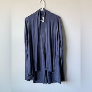 Athleta Deep Blue Knit Cardigan
